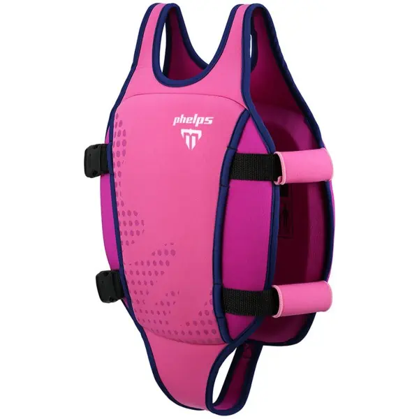 O Colete de Natação Phelps Swim Vest ajuda a manter a flutuabilidade de forma assistida e estável, além de que os painéis de flutuabilidade de espuma ajudam a manter uma posição equilibrada do corpo e o conforto na água.