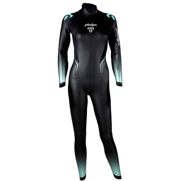 O Fato de Águas Abertas e Triatlo Mulher Phelps Aquaskin Full Suit é um fato de mergulho de triatlo ultraleve e durável, projetado com a tecnologia Thermo-Guard para fornecer o máximo de calor e proteção contra o sol. O Fato de Águas Abertas e Triatlo Mulher Phelps Aquaskin Full Suit é fabricado com um neoprene ultrafino que oferece total liberdade de movimentos como um maiô tradicional, mas com o benefício adicional de manter a temperatura do corpo na água. Ao manter os músculos centrais aquecidos, a roupa de mergulho Aquaskin ajuda a reduzir as cãibras para que você possa maximizar seu treino e passar mais tempo na água. Criado para nadadores de piscina e entusiastas de águas abertas de todas as idades e aptidões.