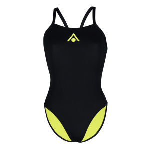 O Fato de Banho de Treino Mulher Aquasphere Essential foi projetado para durar em qualquer treino intenso. Feito com tecido sustentável Sydney Eco, permite um ajuste compressivo e respirável, garantindo conforto duradouro. Este fato de treino é feito de 3 garrafas de plástico!