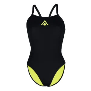 O Fato de Banho de Treino Mulher Aquasphere Essential foi projetado para durar em qualquer treino intenso. Feito com tecido sustentável Sydney Eco, permite um ajuste compressivo e respirável, garantindo conforto duradouro. Este fato de treino é feito de 3 garrafas de plástico!