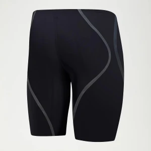 Apresentamos a mais recente evolução da nossa linha o Fato de Banho Competição Homem Speedo Fastskin LZR Pure Intent 2.0, desenvolvido por nadadores para nadadores. Ainda com camadas duplas compressivas e uma construção ergonómica das costuras projetada para conectar grupos musculares-chave para maior retorno de energia, a linha Intent 2.0 possui um novo acabamento duradouro repelente à água. As zonas de tecido texturizado visam a redução de arrasto para um desempenho ótimo, enquanto a construção de tecido triplo com costuras coladas foi projetada para permitir maior movimento. Com prendedores de perna de precisão e o nosso melhor cós, é projetado para reduzir a entrada de água. Este produto foi totalmente aprovado pela FINA.