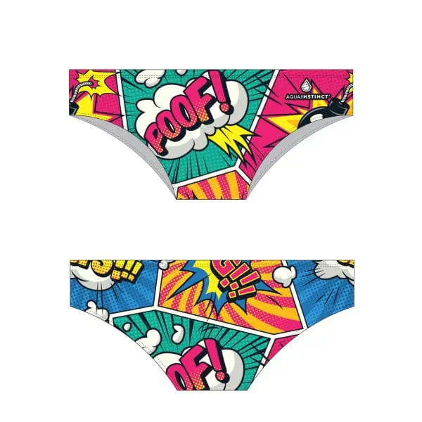 Apresentamos a Sunga Homem Aqua Instinct Elite Comic, a mais recente sunga masculina da marca em ascensão Aqua Instinct. Desenvolvida com foco na qualidade e no desempenho, a Sunga Homem Aqua Instinct Elite Comic é uma escolha versátil perfeita tanto para sessões de treino intensas quanto para momentos relaxantes à beira da piscina. Confeccionada com materiais de alta tecnologia, a Sunga Homem Aqua Instinct Elite Comic oferece conforto e durabilidade incomparáveis. O seu ajuste anatómico abraça o corpo de forma ergonómica, proporcionando suporte e liberdade de movimento durante todas as atividades aquáticas. Com um design moderno, a Sunga Homem Aqua Instinct Elite Comic permite que expresses o teu estilo pessoal enquanto destacas-te na água. Além disso, a sua resistência ao cloro e aos raios UV garantem que a sunga mantenha a sua forma e cor, mesmo após uso prolongado e exposição ao sol. Sejas tu um nadador profissional em busca de desempenho máximo ou um amante da natação que valoriza o conforto e o estilo, a Sunga Homem Aqua Instinct Elite Comic é a escolha definitiva. Experimenta a combinação perfeita de qualidade, conforto e estilo, e mergulha numa nova era de excelência na natação.