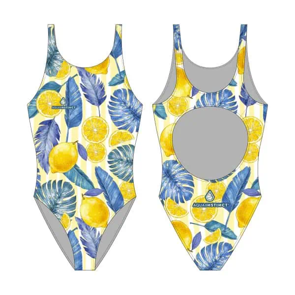 Apresentamos o Fato de Banho Mulher Aqua Instinct Elite Lemonade, o mais recente fato de banho feminino da marca de natação em crescimento, Aqua Instinct. Desenvolvido com paixão pela água e comprometido com o desempenho, o Fato de Banho Mulher Aqua Instinct Elite Lemonade é o parceiro ideal tanto para lazer como para treino. Confeccionado com materiais de alta qualidade, o Fato de Banho Mulher Aqua Instinct Elite Lemonade combina conforto e durabilidade para que possas desfrutar de longos dias na piscina sem preocupações. O seu design elegante abraça as curvas do corpo, oferecendo suporte onde é necessário e permitindo total liberdade de movimento. Desenhado para se destacar, o Fato de Banho Mulher Aqua Instinct Elite Lemonade permite que exibas o teu estilo único enquanto mergulhas na água. Além disso, a sua resistência ao cloro e aos raios UV garantem que mantenha a sua cor e forma mesmo após muitos usos e exposição ao sol. Seja a relaxar à beira da piscina ou a aperfeiçoar-se em sessões de treino intensas, o Fato de Banho Mulher Aqua Instinct Elite Lemonade é a escolha definitiva para mulheres que procuram qualidade, estilo e desempenho em cada mergulho. Experimenta hoje e descobre uma nova dimensão de prazer na natação!