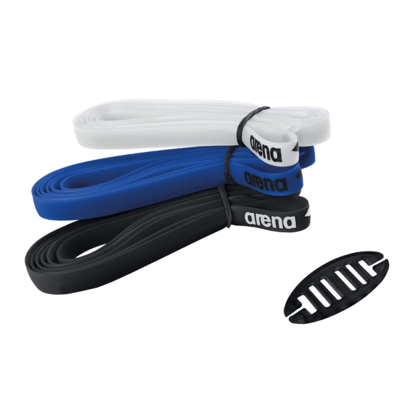 003262-300_elasticos_multicor O Elástico de Substituição para Óculos Arena Cobra - 3 unidades é o acessório perfeito para qualquer um dos nossos óculos Cobra. O conjunto inclui três tiras de diferentes cores com o nosso nome estampado, permitindo personalizar os seus óculos ou ter uma peça de substituição quando necessário. Uma adição prática ao seu kit de natação.