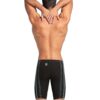O Fato de Banho Competição Homem Arena Powerskin Primo Aprovado World Aquatics é o primeiro fato de competição tensoelástico concebido para fornecer tudo o que um nadador precisa num único fato: a mais elevada compressão global, conforto absoluto e hidrodinâmica superior. O Fato de Banho Competição Homem Arena Powerskin Primo Aprovado World Aquatics foi desenhado para garantir suporte muscular e flexibilidade, graças ao arena Hyperforce™ – o primeiro tecido tensoelástico de sempre. Não só permite uma maior amplitude de movimento na água, como também torna a rotina do dia de competição mais simples: a elasticidade do tecido faz deste um fato de alta compressão que pode ser vestido em menos de 5 minutos. A superfície única do tecido canalizadora de fluxo melhora a hidrodinâmica e reduz o arrasto da superfície para máxima velocidade e desempenho aerodinâmico dentro e fora de água. As fitas na parte traseira e no interior das pernas ajudam a manter as ancas elevadas na água, assegurando uma posição de natação ideal. O ajuste melhorado das bainhas inferiores e o novo design da cintura, que pode ser usada alta ou baixa, elevam o conforto dos fatos tecnológicos para um novo nível.