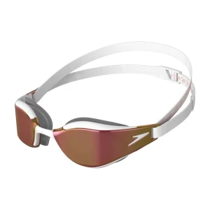 Óculos de Natação Speedo Fastskin Hyper Elite Espelhado Branco Dourado Comemorando 10 anos desde o lançamento dos nossos óculos de competição mais bem-sucedidos, o FS3 Elite, temos o orgulho de apresentar os Óculos de Natação Speedo Fastskin Hyper Elite Espelhado Aprovado World Aquatics. Repletos de tecnologias hidrodinâmicas e de melhoria de desempenho, os novos e melhorados Óculos de Natação Speedo Fastskin Hyper Elite Espelhado Aprovado World Aquatics dão aos nadadores competitivos confiança e uma vantagem nas competições. Desenvolvidos em estreita colaboração com os melhores atletas do mundo e totalmente aprovados pela FINA.