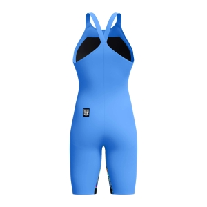 8-1586018465-Y3 O Fato de Banho Competição Mulher Speedo Fastskin LZR Pure Valor 2.0 apresenta a mais recente evolução, desenvolvido por nadadores para nadadores. Feito de material leve com compressão moderada e construído para suportar uma maior amplitude de movimento. O Fato de Banho Competição Mulher Speedo Fastskin LZR Pure Valor 2.0 inclui uma costura interna compressiva na perna, projetada para um melhor suporte muscular, e possui um novo acabamento repelente à água de longa duração. A dupla camada ao redor dos abdominais oferece maior estabilidade do core, para que obtenha o melhor do seu nado. O design openback oferece liberdade de movimento e pode ser preferido por nadadores com costas arqueadas. Este produto foi totalmente aprovado pela FINA.
