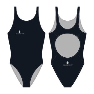 Fato de Banho Mulher Aqua Instinct Elite Preto