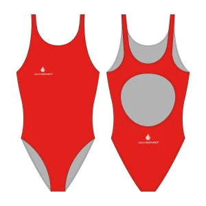 Fato de Banho Mulher Aqua Instinct Elite Vermelho