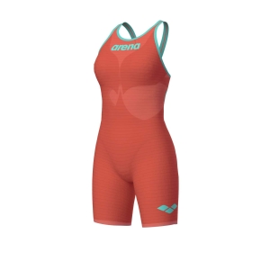 Fato de Banho Mulher Arena Powerskin Carbon Air2 Coral