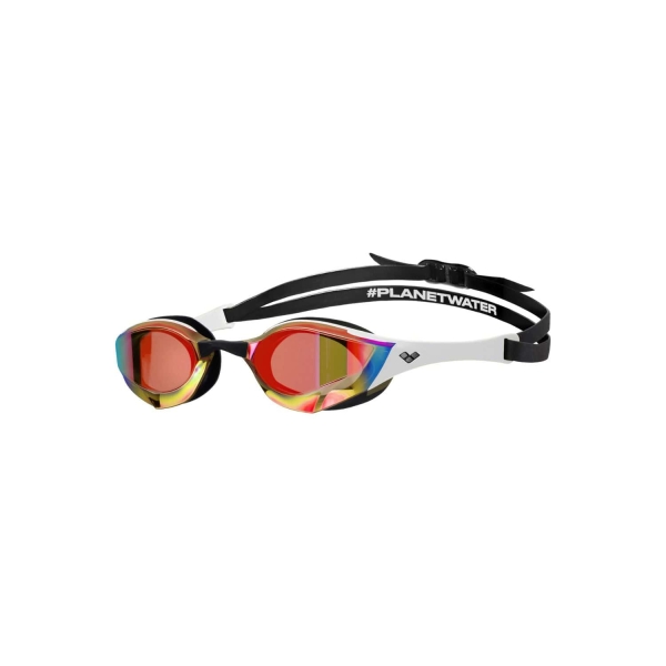 006870-102_1 Óculos de Natação Arena Cobra Edge Swipe Espelhado Dourado Branco Aprovado World Aquatics