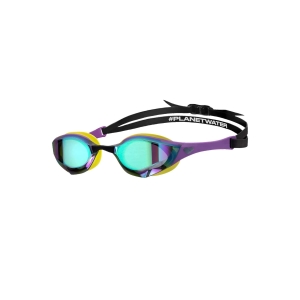 Óculos de Natação Arena Cobra Edge Swipe Espelhado Esmeralda Lima Aprovado World Aquatics