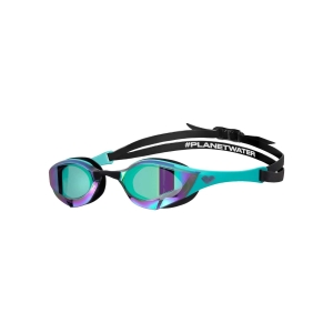Óculos de Natação Arena Cobra Edge Swipe Espelhado Esmeralda Aprovado World Aquatics