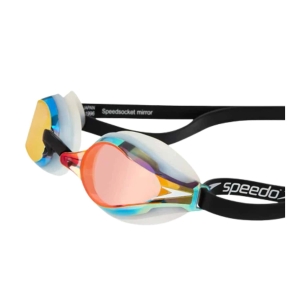 Óculos de Natação Speedo Fastskin Speedsocket 2 Espelhado Azul Branco Aprovado World Aquatics