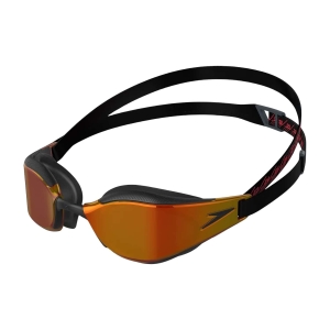 Óculos de Natação Speedo Fastskin Hyper Elite Espelhado Preto Dourado