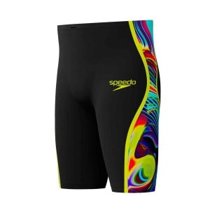 Speedo Fastskin LZR Pure Intent 2.0 Preto Azul Amarelo Cintura Alta