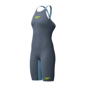 Speedo Fastskin LZR Pure Valor 2.0 Cinza Azul Costas Abertas