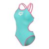 Fato de Banho Mulher Arena One Double Cross Back Água - Rosa