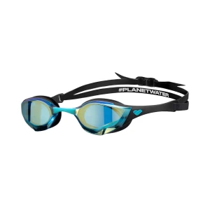 Óculos de Natação Arena Cobra Edge Swipe Espelhado Água-Preto Aprovado World Aquatics