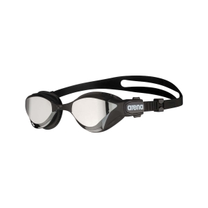 Óculos de Natação Arena Cobra Tri Swipe Espelhado Preto Aprovado World Aquatics