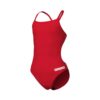 Fato de Banho Menina Arena Team Swim Challenge Vermelho