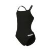 Fato de Banho Menina Arena Team Swim Challenge Preto