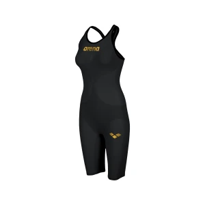 Fato de Banho Mulher Arena Powerskin Carbon Air2 Preto Costas Fechadas