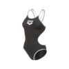 Fato de Banho Mulher Arena One Double Cross Back Preto