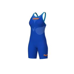 Início Fato de Banho Mulher Arena Powerskin Carbon Air2 Neon Blaze Costas Abertas