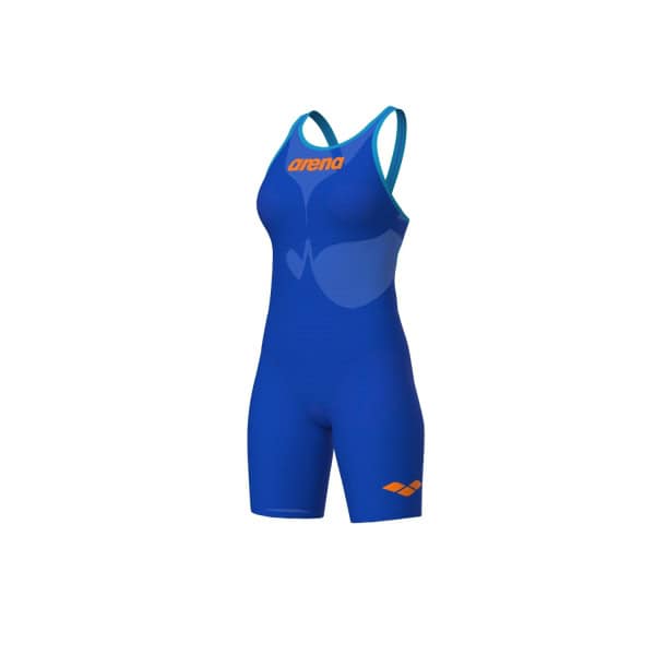 006341-222-1 Fato de Banho Mulher Arena Powerskin Carbon Air2 Neon Blaze Costas Abertas