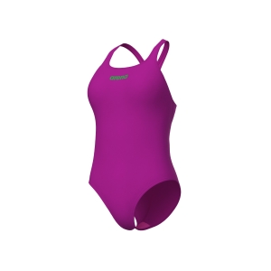 Fato de Banho Mulher Arena Team Swim Pro Fucsia