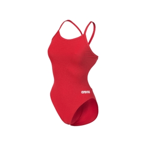 Fato de Banho Mulher Arena Challenge Vermelho