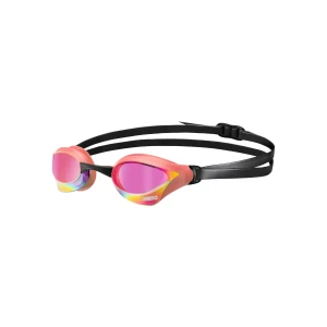 Óculos de Natação Arena Cobra Core Swipe Espelhado Violeta Aprovado World Aquatics: tecnologia anti-fog 10x mais duradoura, visão ampla e design hidrodinâmico.