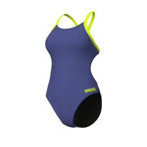 O Fato de Banho Mulher Arena Challenge Future Dusk é um fato de banho resistente ao cloro, confortável e ideal para treino intensivo.