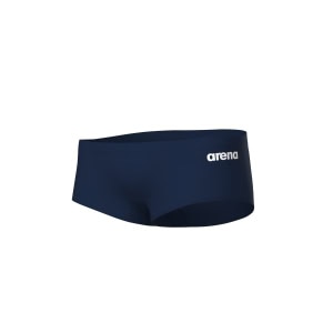 Fato de Banho Homem Arena Team Swim Low Waist Azul Marinho: resistente ao cloro, confortável e ideal para treino frequente em tecido MaxLife Eco.