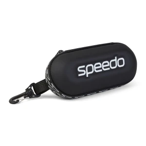 O Bolsa Óculos Speedo Goggle Case Preto protege os teus óculos de natação contra riscos e impactos, com estrutura rígida, drenagem e fixação prática.