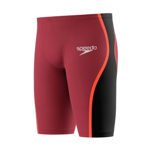 Fato de Banho Competição Speedo Fastskin LZR Pure Intent 2.0 Vermelho-Fogo: compressão, potência e cintura alta. Aprovado pela World Aquatics.