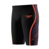 Fato de Banho Competição Speedo Fastskin LZR Pure Intent 2.0 Preto-Fogo: compressão, potência e cintura alta. Aprovado pela World Aquatics.