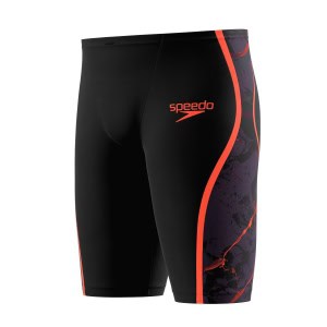 Fato de Banho Competição Speedo Fastskin LZR Pure Intent 2.0 Preto-Fogo: compressão, potência e cintura alta. Aprovado pela World Aquatics.