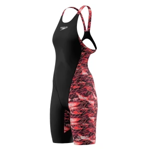O Speedo Fastskin LZR HyperPro Preto-Eletrico Costas Abertas combina compressão moderada, conforto prolongado e ajuste preciso para máxima liberdade de movimento em competição. Aprovado pela World Aquatics.